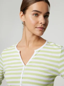 Langarmshirt mit Streifen