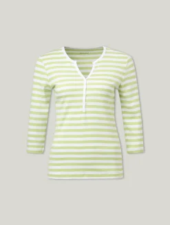 Langarmshirt mit Streifen