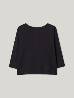 Langarmshirt mit Tasche