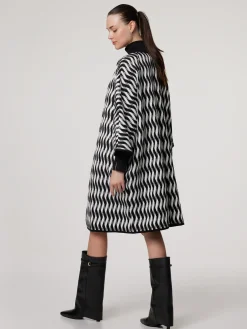 Lange Strickjacke CIGROOVE