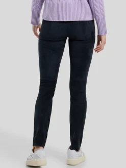 Lederhose aus Velour