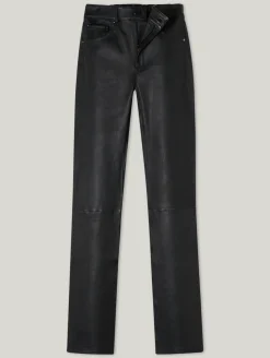 Lederhose im Straight Fit AMARY