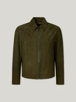 Lederjacke im Regular Fit