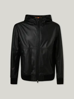 Lederjacke im Relaxed Fit