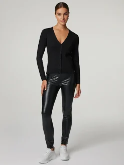 Leggings aus Kunstleder