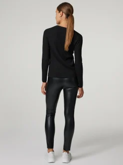 Leggings aus Kunstleder