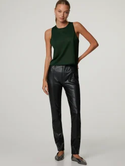 Leggings aus Kunstleder