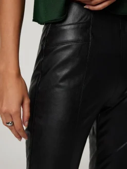 Leggings aus Kunstleder