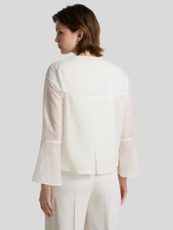 Leichte Jacke mit Spitze