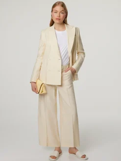 Leinenblazer im Regular Fit