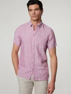 Leinenhemd im Costum Fit