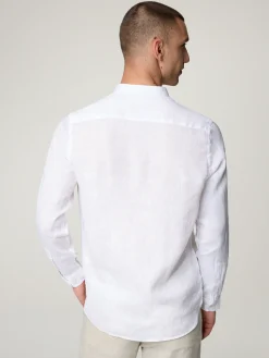 Leinenhemd im Costum Fit