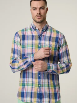 Leinenhemd im Custom Fit