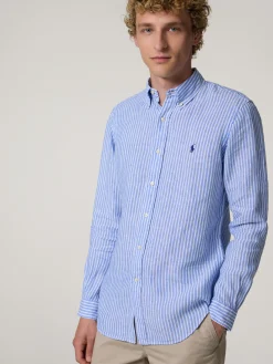 Leinenhemd im Custom Fit