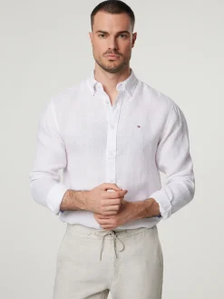 Leinenhemd im Regular Fit