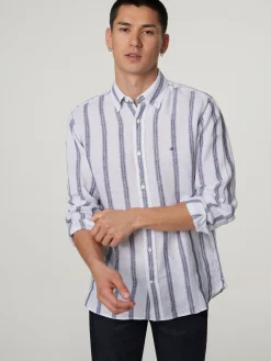 Leinenhemd im Regular Fit