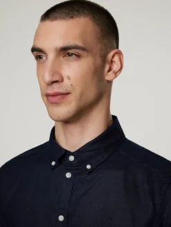 Leinenhemd im Regular Fit