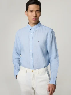 Leinenhemd im Regular Fit