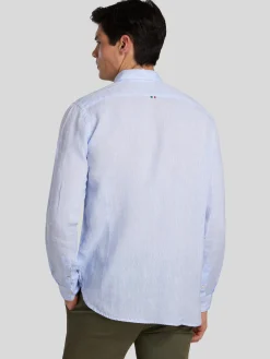 Leinenhemd im Shaped Fit