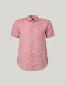 Leinenhemd im Slim Fit