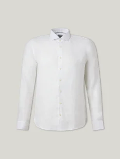 Leinenhemd im Slim Fit