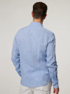 Leinenhemd im Slim Fit