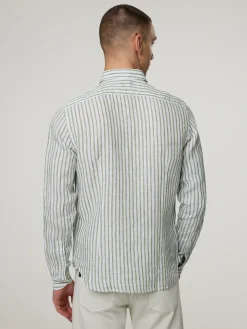 Leinenhemd im Slim Fit