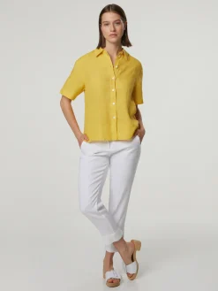 Leinenhose im Fashion Fit KRYSTAL