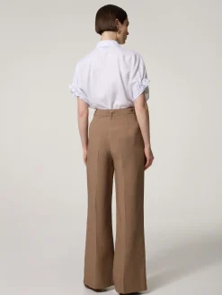 Leinenhose im Wide-Fit ANAIS