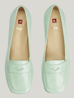 Loafer aus Lackleder