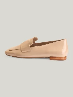 Loafer aus Lackleder