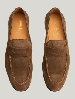 Loafer aus Veloursleder