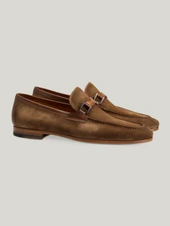 Loafer aus Veloursleder