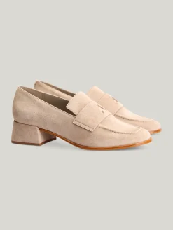 Loafer aus Veloursleder