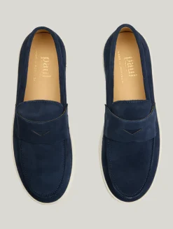 Loafer aus Veloursleder