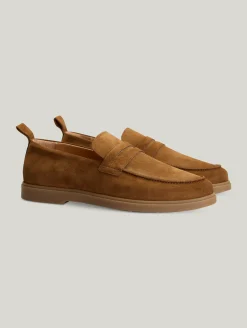 Loafers aus Veloursleder