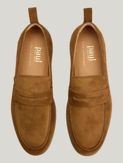 Loafers aus Veloursleder