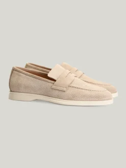 Loafers aus Veloursleder