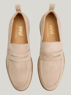 Loafers aus Veloursleder