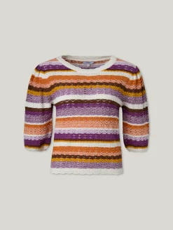 Lochstrickshirt PANACA