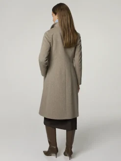 Mantel aus Schurwolle-Mix