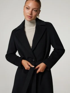 Mantel aus Woll-Kaschmir-Mix