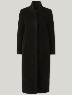 Mantel im Teddy-Look