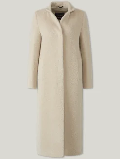 Mantel im Teddy-Look