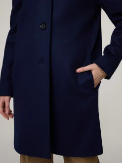 Mantel mit Schurwolle