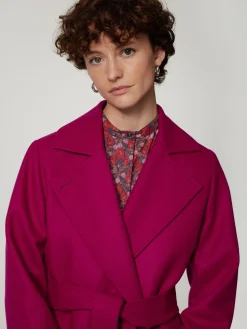 Mantel mit Schurwolle