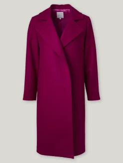 Mantel mit Schurwolle