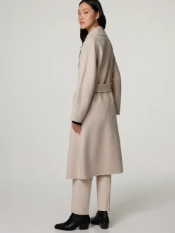 Mantel mit Schurwolle CLES