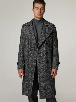 Mantel mit Wolle MAGENTA