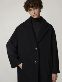 Mantel mit Wolle NUTHALL